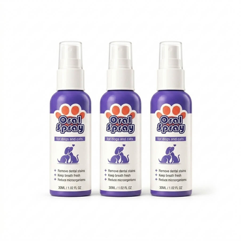 Zussuz™ Advanced Pet Oral Spray | Instant Fresh Breath, Target Tartar & Support Healthy Gums 🦷✨