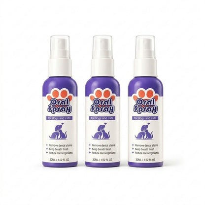 Zussuz™ Advanced Pet Oral Spray | Instant Fresh Breath, Target Tartar & Support Healthy Gums 🦷✨