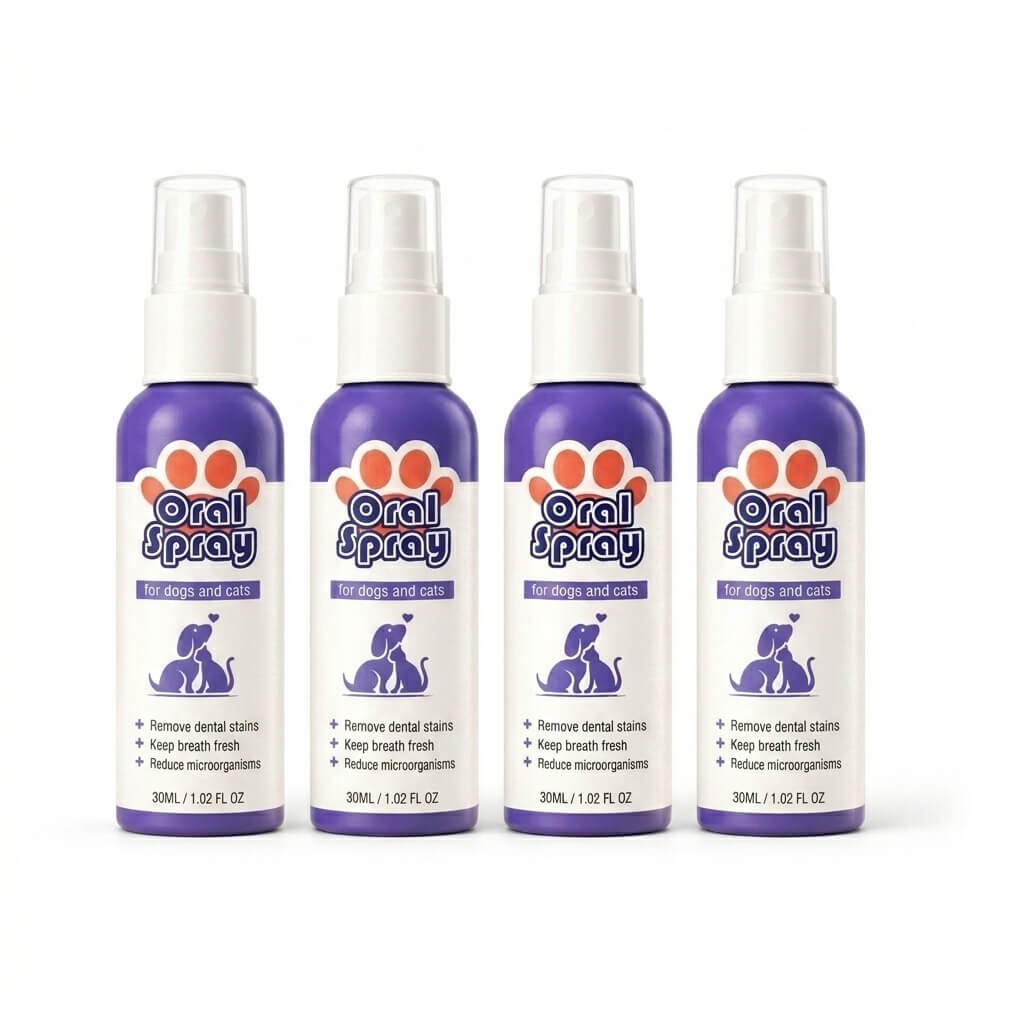 Zussuz™ Advanced Pet Oral Spray | Instant Fresh Breath, Target Tartar & Support Healthy Gums 🦷✨