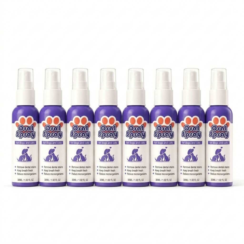 Zussuz™ Advanced Pet Oral Spray | Instant Fresh Breath, Target Tartar & Support Healthy Gums 🦷✨